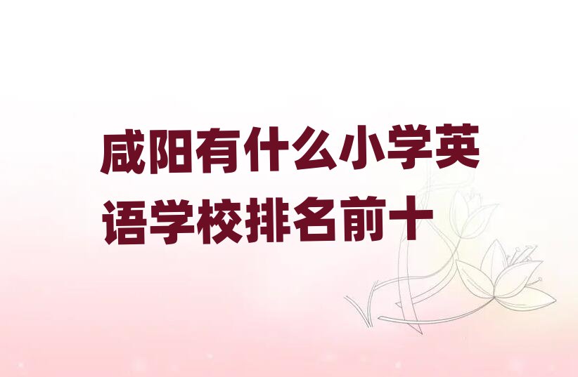 (yng)ʲôСW(xu)ӢZ(y)W(xu)Уǰʮ