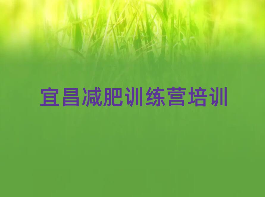 1月宜昌減肥集中營多少錢名單