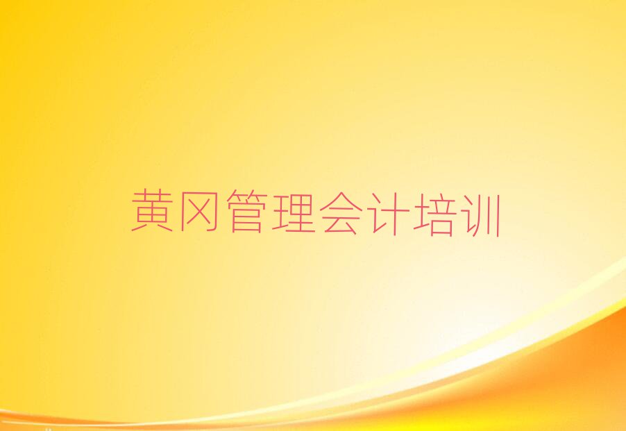 2025年黃岡黃州區(qū)管理會(huì)計(jì)環(huán)境好的培訓(xùn)班有哪些