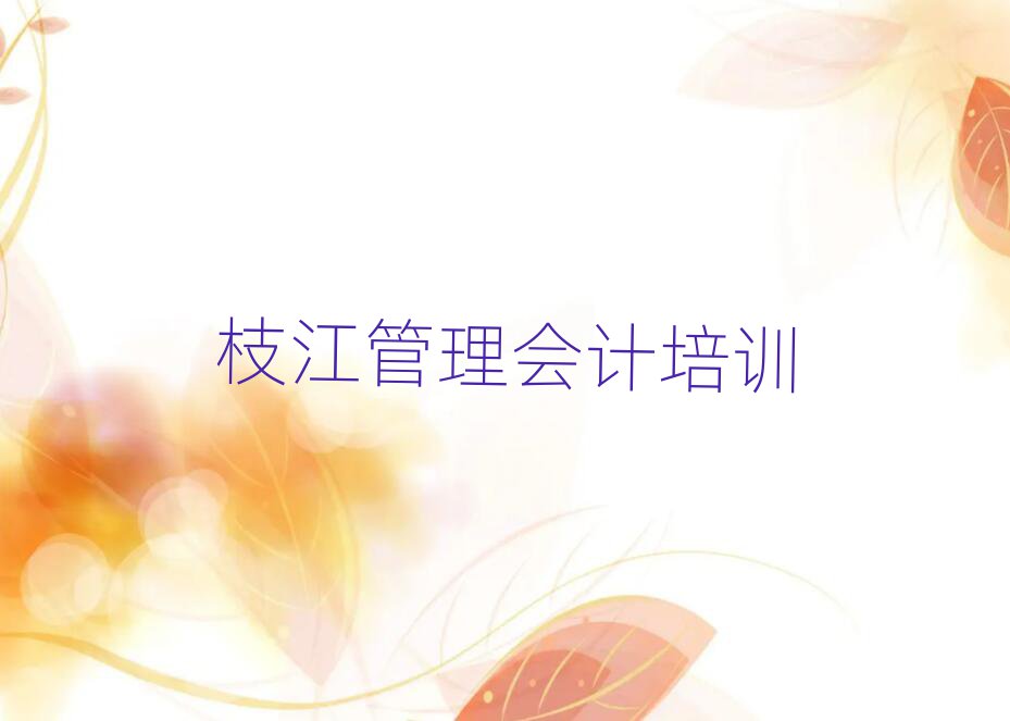 枝江管理會計學(xué)哪個學(xué)校好排名前十