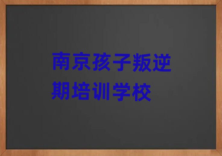 2025年南京孩子叛逆期培訓(xùn)機(jī)構(gòu)名錄名單一覽