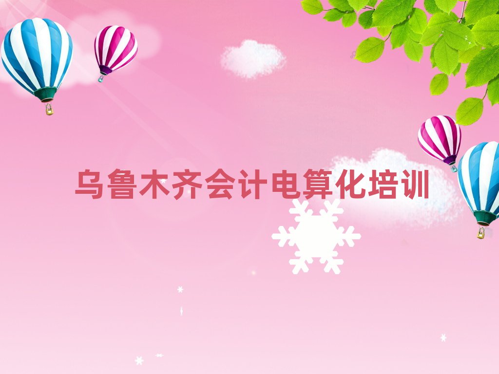 烏魯木齊會計(jì)電算化培訓(xùn)學(xué)校哪所好排名top10