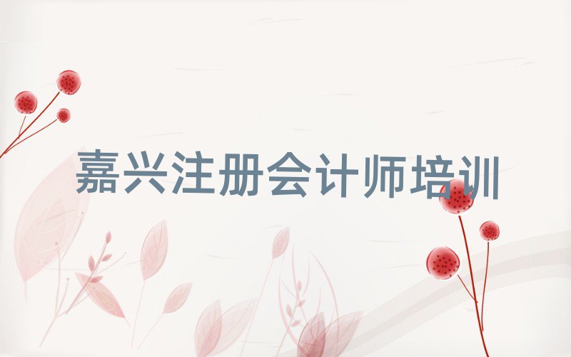 嘉興南湖區(qū)學(xué)注冊(cè)會(huì)計(jì)師到哪里學(xué)值得推薦的名單榜首一覽