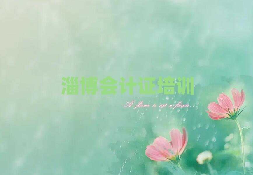 淄博會計證培訓(xùn)班學(xué)費名單