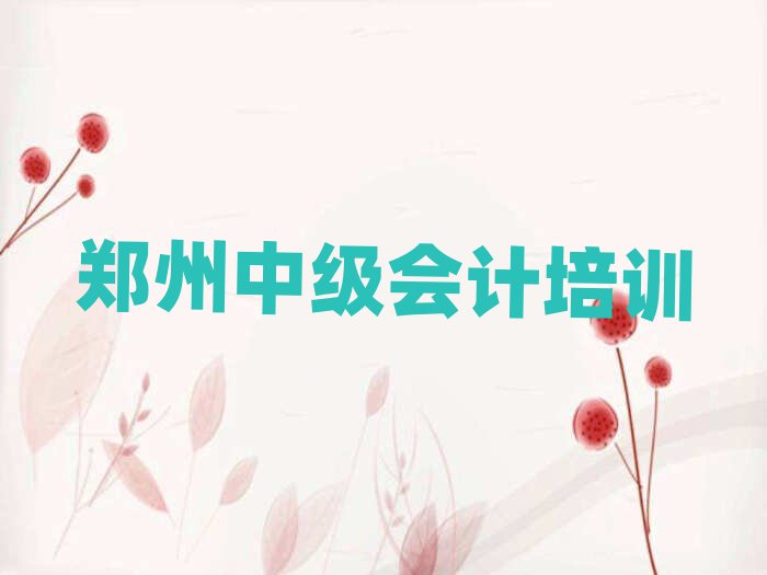 鄭州經(jīng)開區(qū)中級會計輔導機構(gòu)聯(lián)系方式十大排名