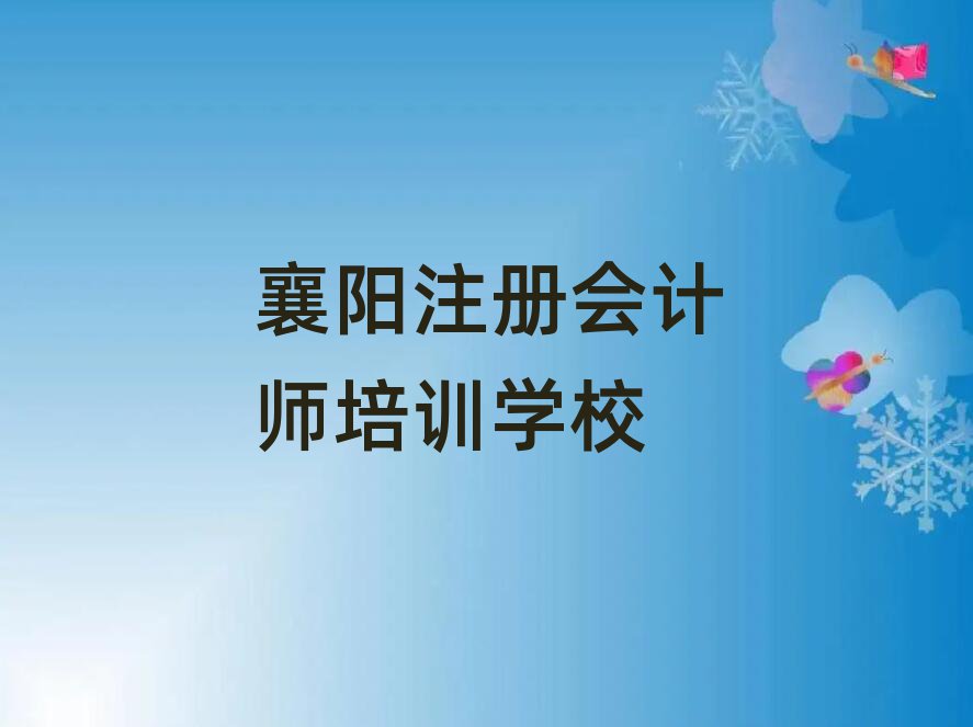 襄陽襄州區(qū)注冊(cè)會(huì)計(jì)師大牌培訓(xùn)機(jī)構(gòu)