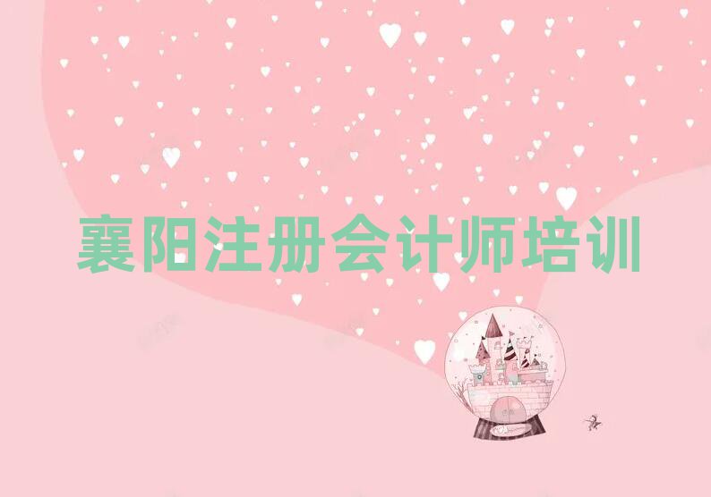 襄陽樊城區(qū)學注冊會計師的學校哪個好實力排名名單