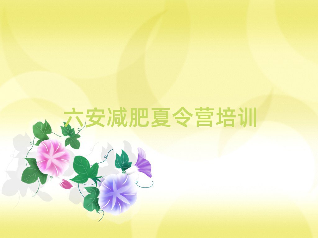 六安裕安區(qū)減肥達(dá)人減肥訓(xùn)練營排名top10