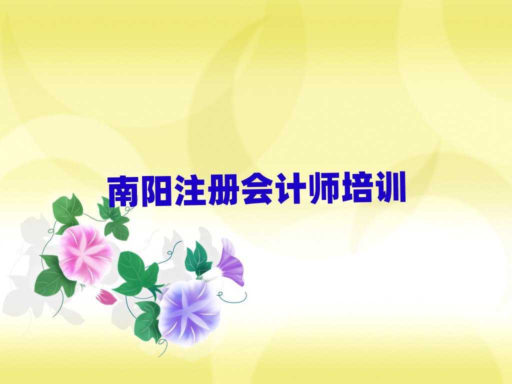 南陽宛城區(qū)注冊會計師培訓(xùn)學(xué)校哪家比較好實力排名名單