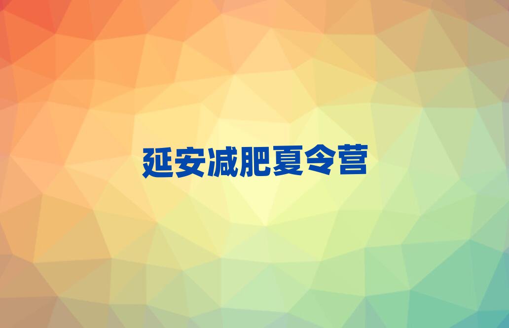 延安減肥達(dá)人減肥訓(xùn)練營排名top10