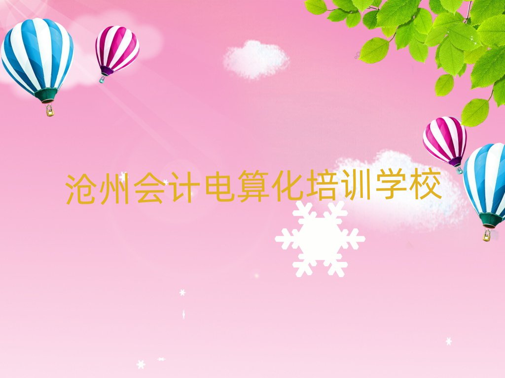 2025滄州會計電算化線上學(xué)習(xí)班top排行榜