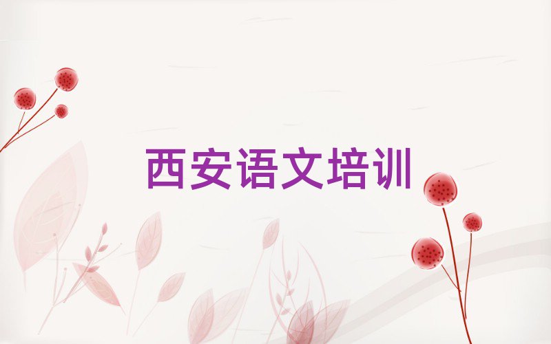 西安蓮湖區(qū)小學語文在線學習